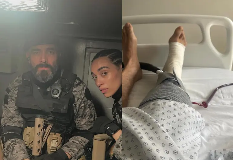 Omar Chaparro es operado de emergencia tras lesionarse durante el rodaje de «Venganza»