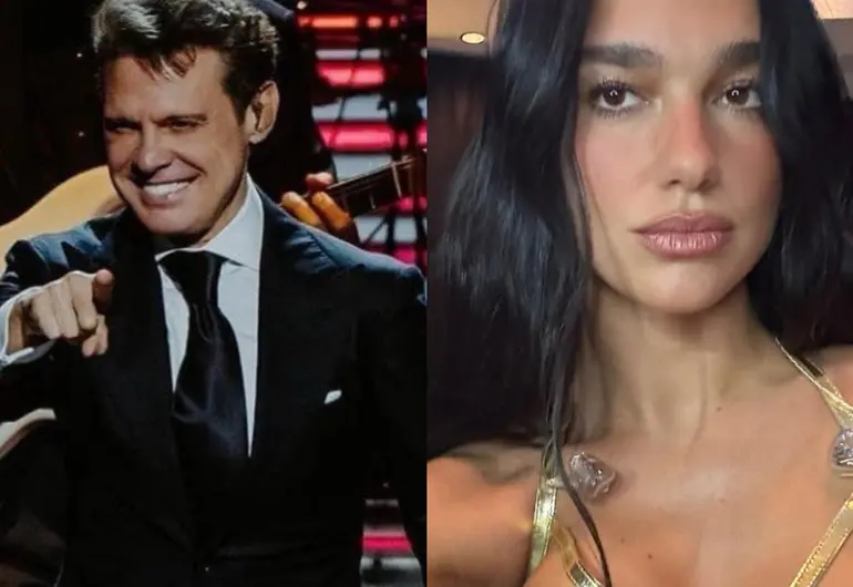 Luis Miguel reacciona al cover de Dua Lipa de ‘Bésame mucho’ y comparte foto con ella