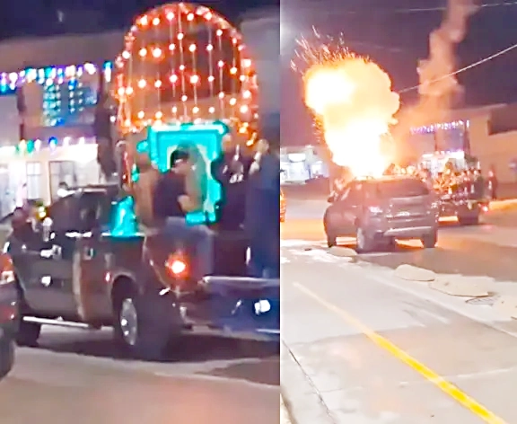 EXPLOSIÓN DE PIROTECNIA DEJA NUEVE HERIDOS