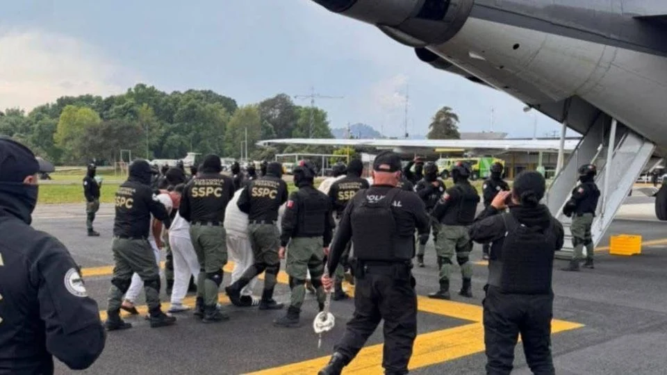 Envia Harfuch a 25 reos a penales federales