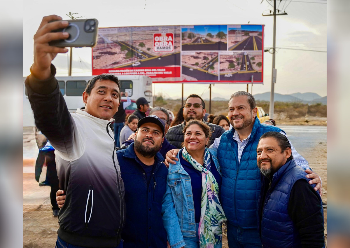 Vecinos agradecen rehabilitación del Camino Real del Valle