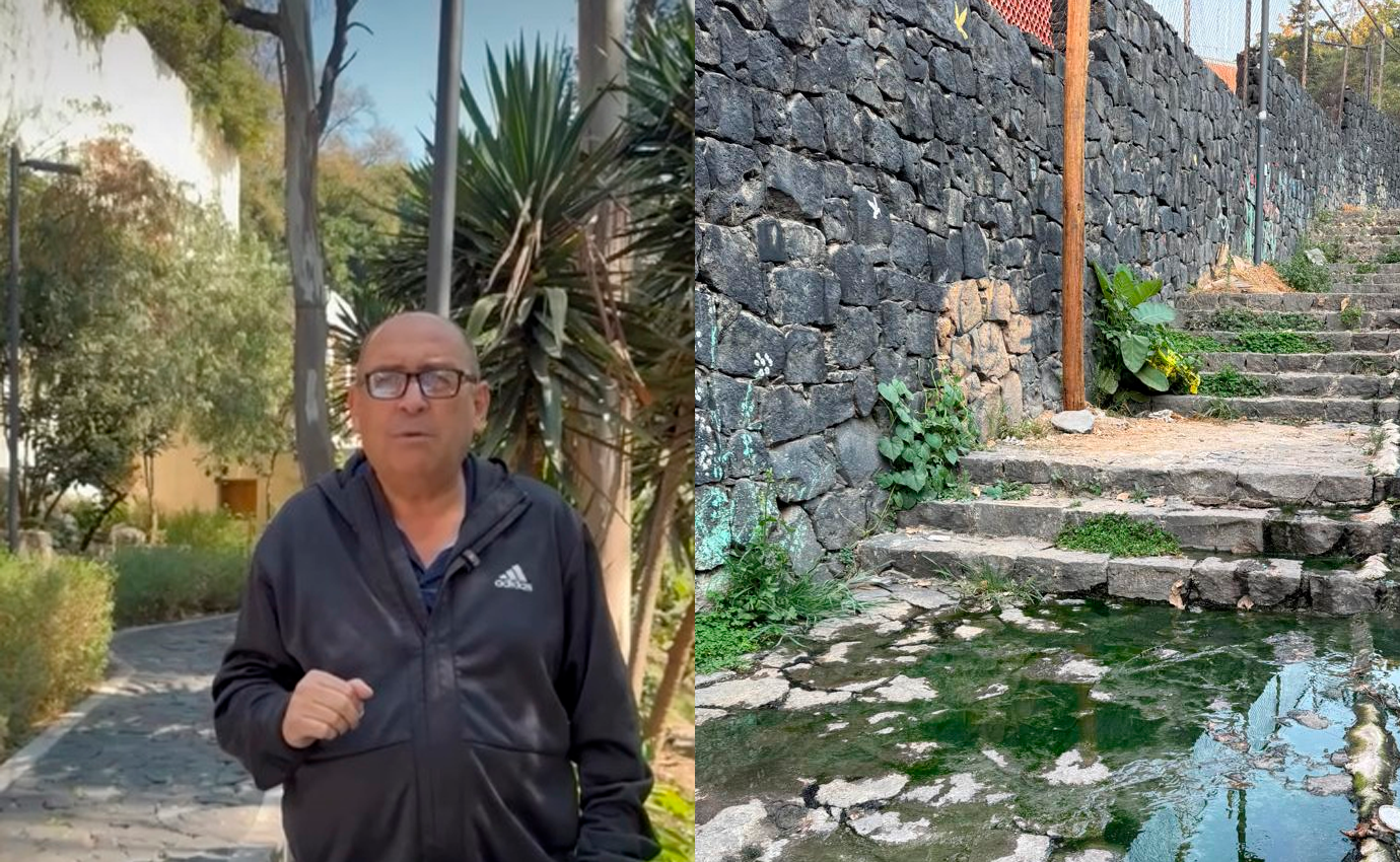 LLAMA RUBÉN MOREIRA A AUTORIDADES DE LA CDMX A RESOLVER CONDICIONES INSALUBRES Y DE RIESGO EN ACCESO A LA ANTIGUA ERMITA DE VASCO DE QUIROGA