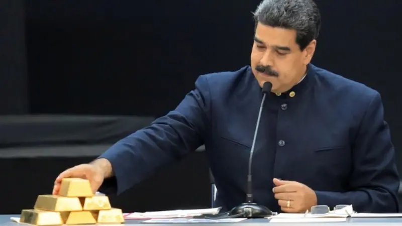 Envió Venezuela oro a Suiza por un valor de 5,200 mdd