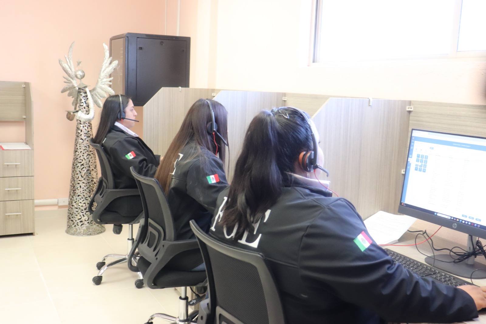 Atienden en call center mil 500 reportes de violencia