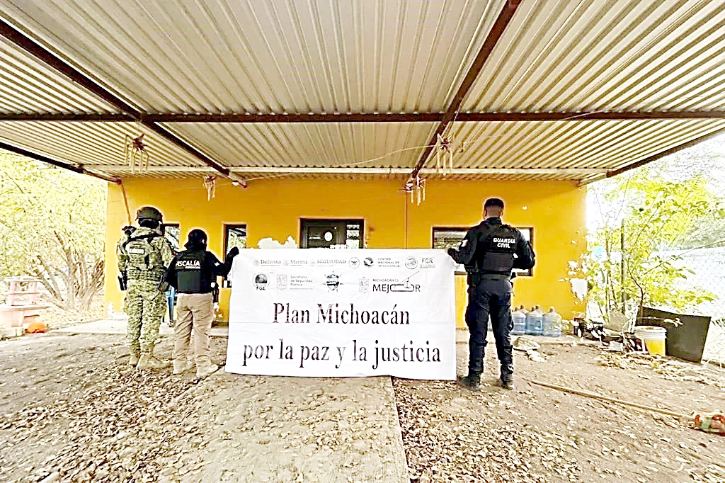 Catean 19 casas de «El Bótox» en Apatzingán