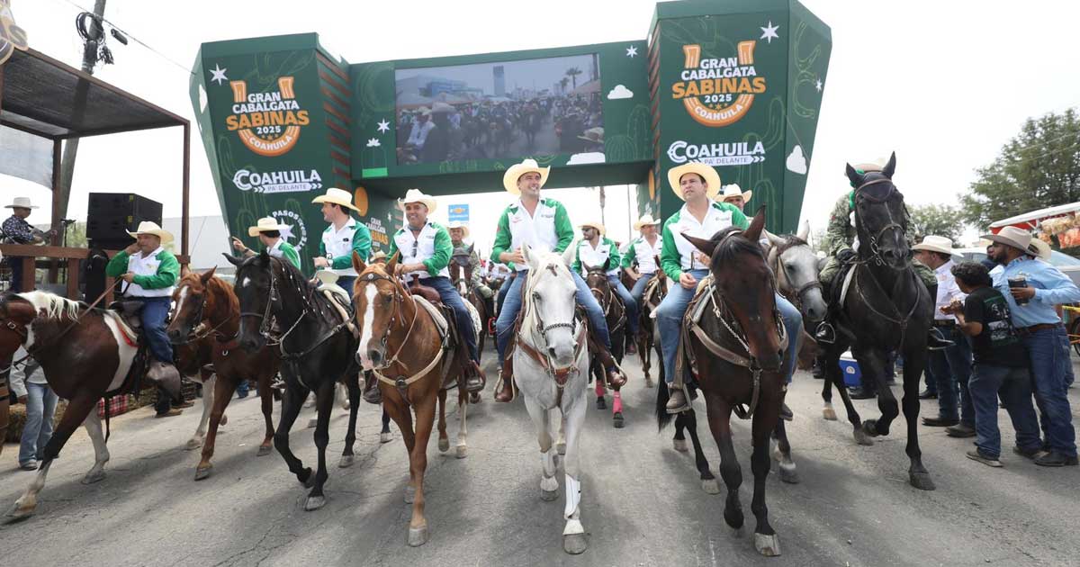 Gran Cabalgata de Sabinas va por premio internacional