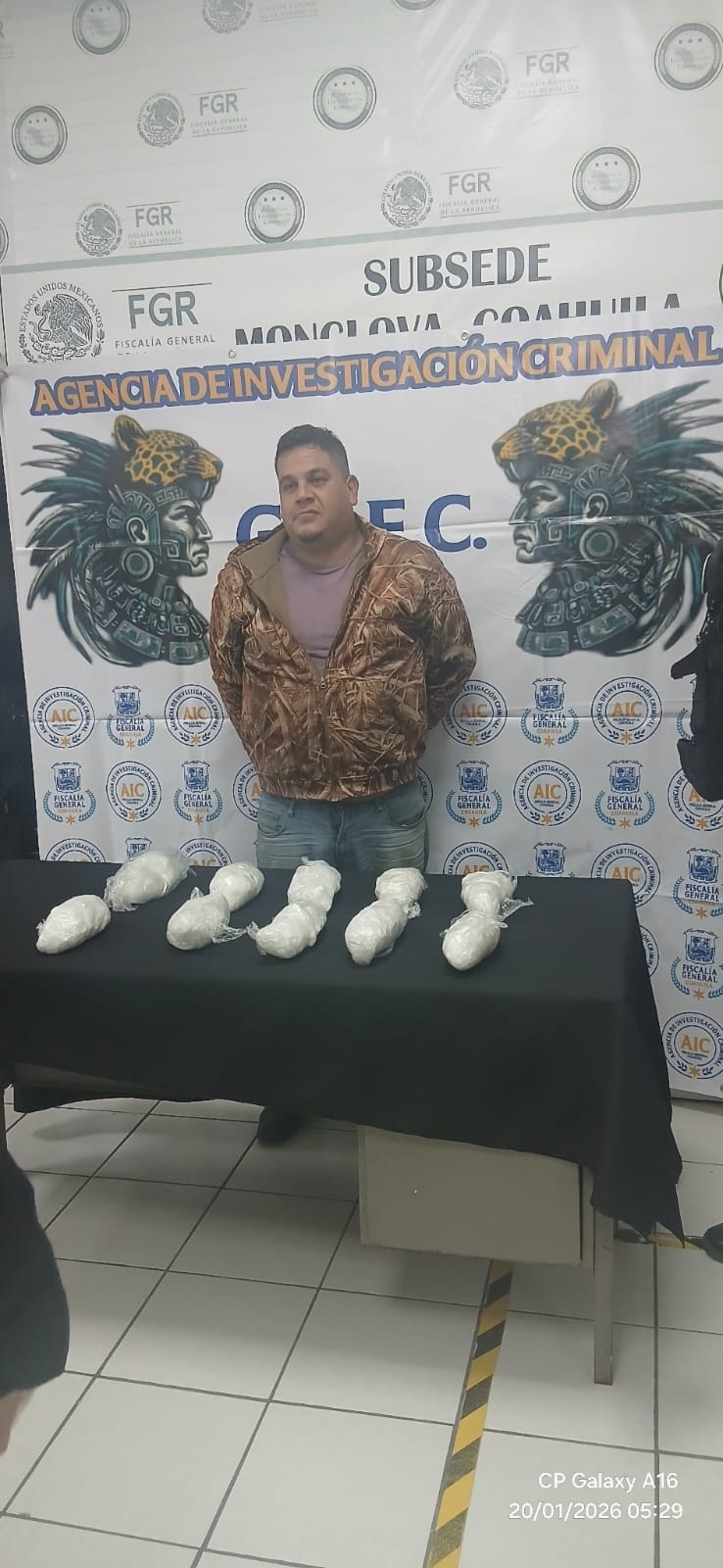 aseguran estatales seis kilos de droga