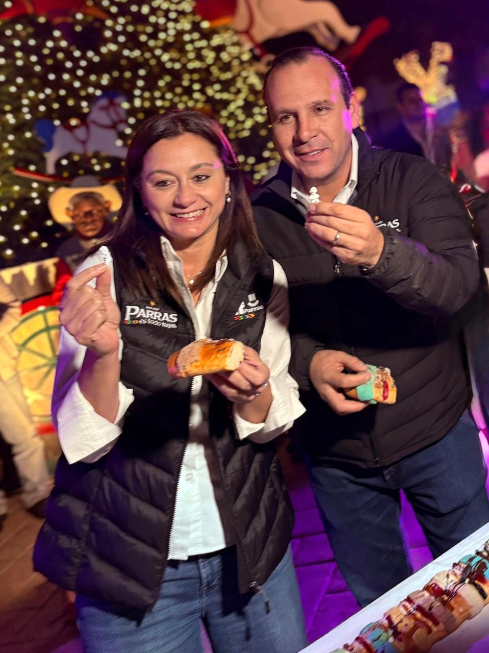 Celebran parrenses en grande el Día de Reyes