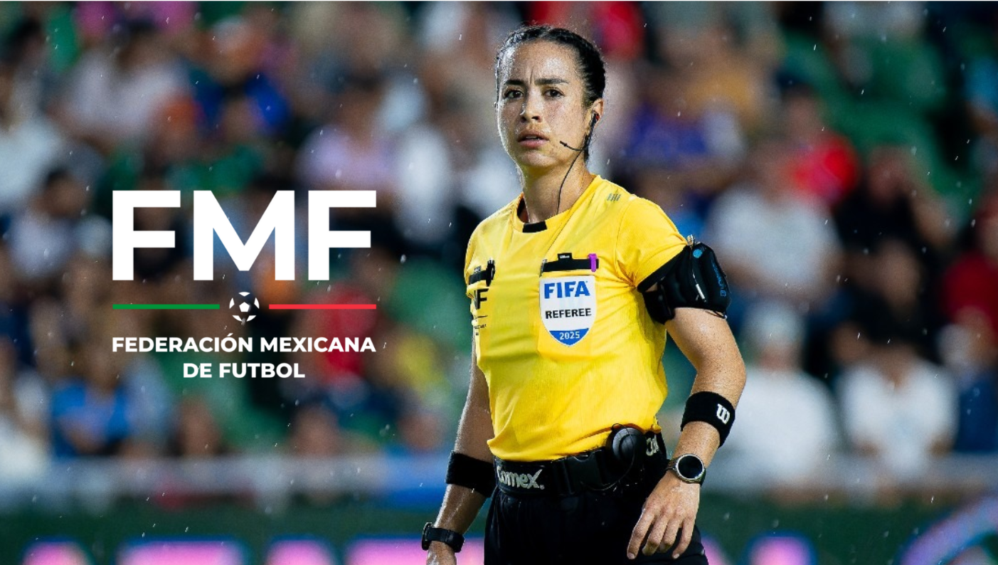 La mexicana Katia Itzel García es reconocida como la sexta mejor árbitra del mundo