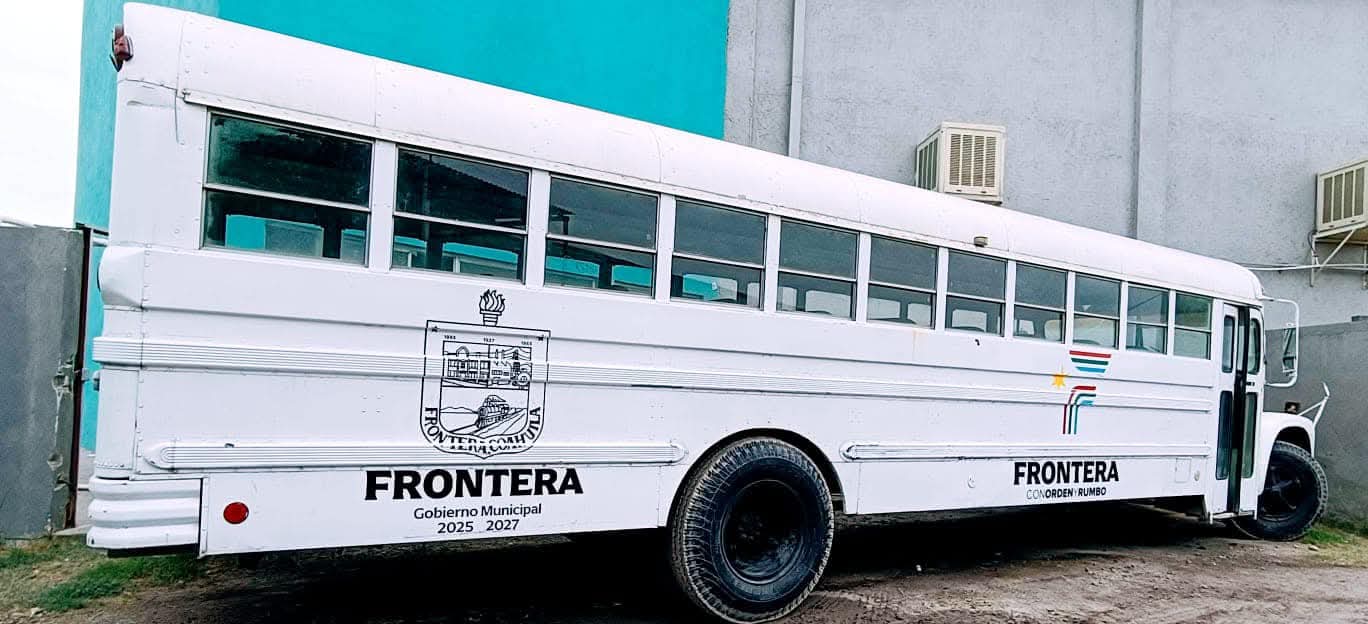 Reanudan en Frontera programa “EstudiaBús con Orden y Rumbo”