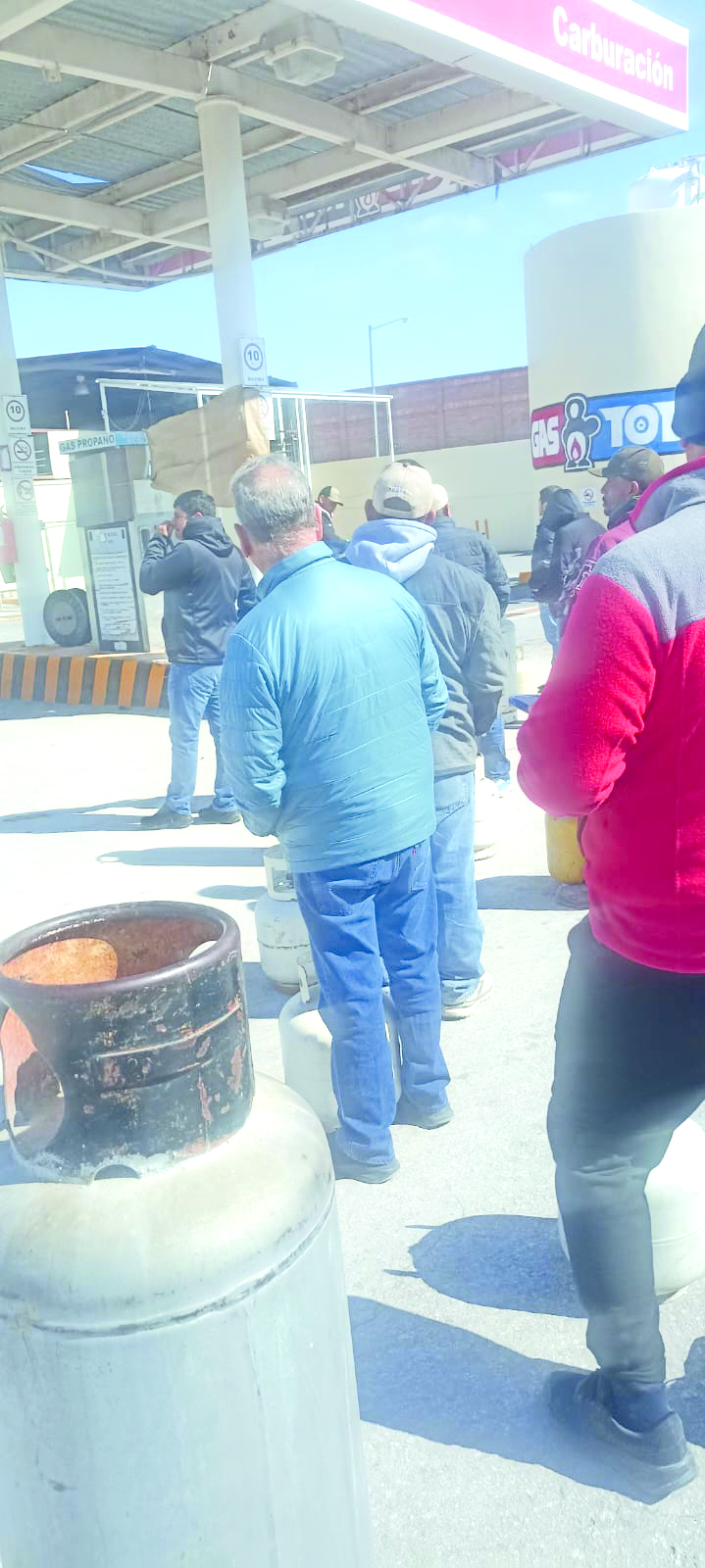 Compras de pánico registran en gaseras
