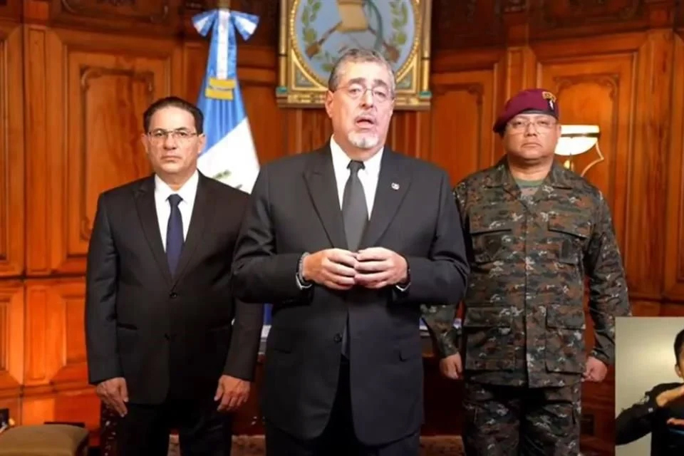 Declaran estado de sitio en todo Guatemala