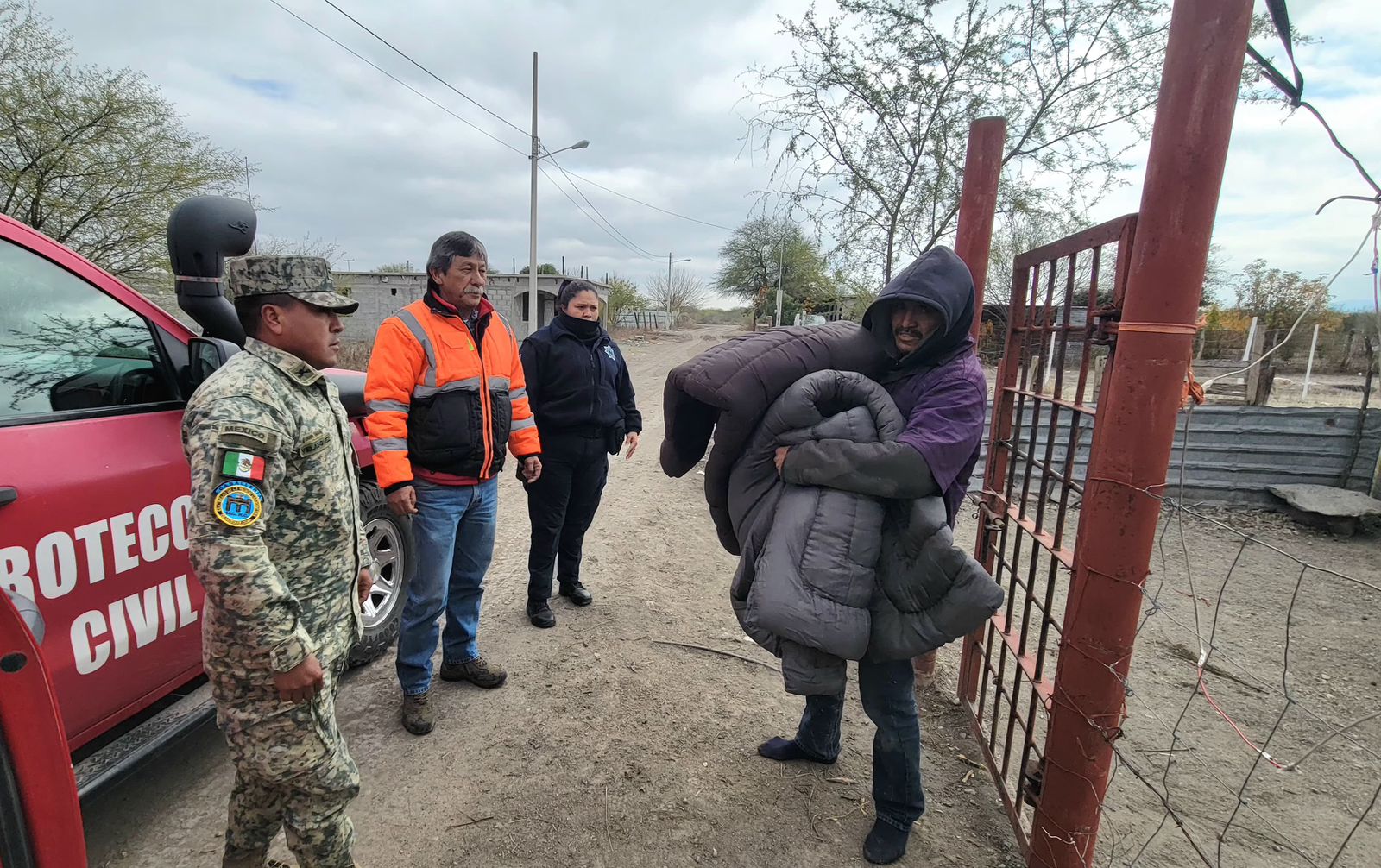 Con Operativo Abrigo suman esfuerzos Múzquiz y Sedena