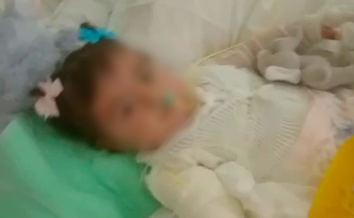 Avanza recuperación de la pequeña Margarita
