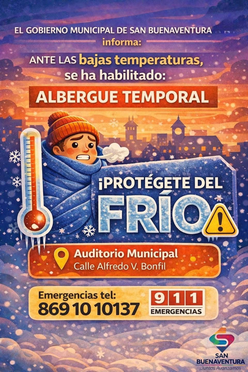 TRABAJA PC DE SAN BUENA EN ATENCIÓN COMUNITARIA
