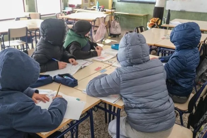 Suspenden por frío clases en Coahuila