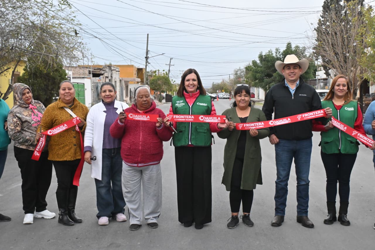 Sari entrega de Obra de Recarpeteo en la Colonia Occidental