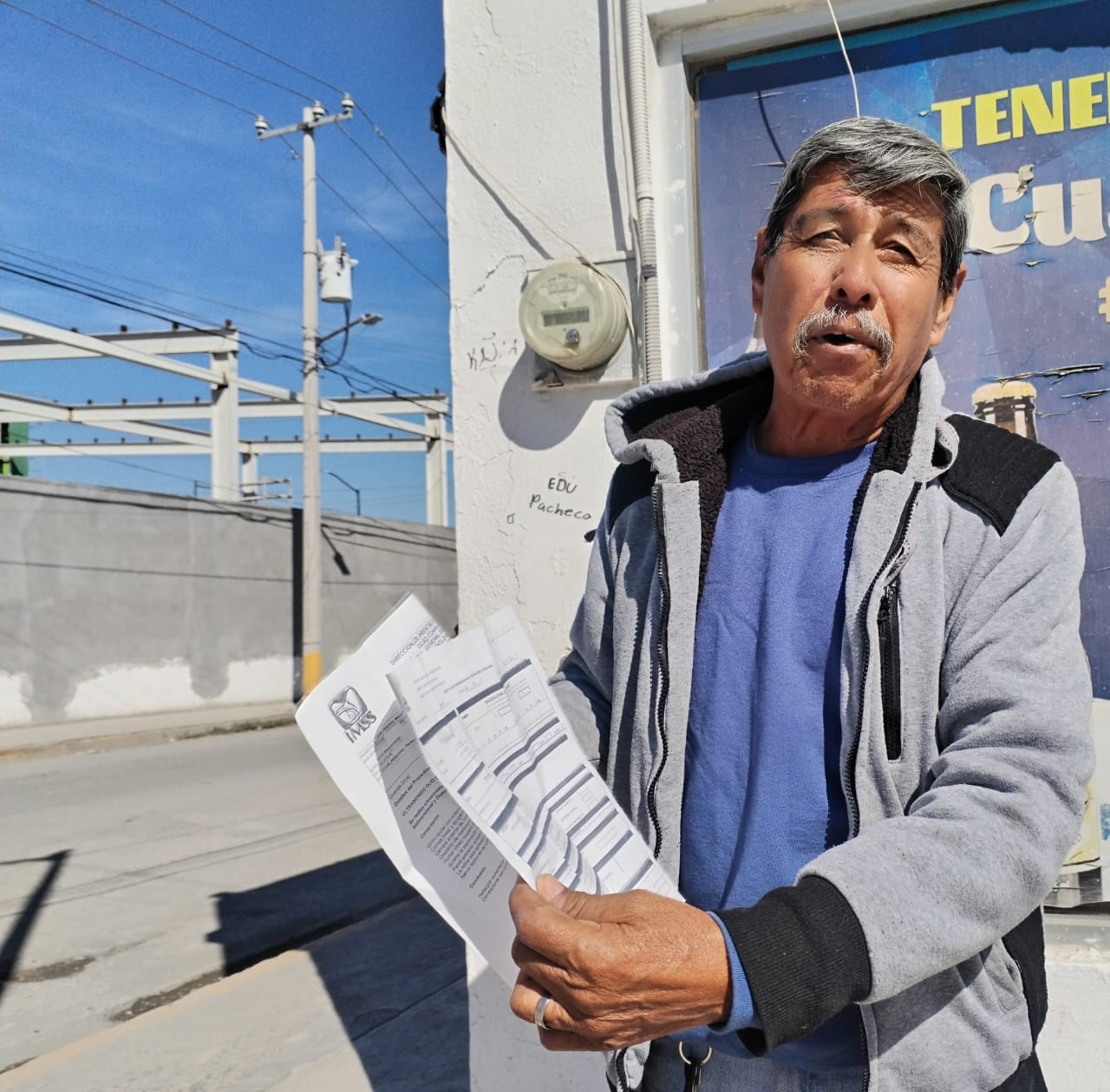 Espera diagnóstico paciente de IMSS… ya perdió un ojo