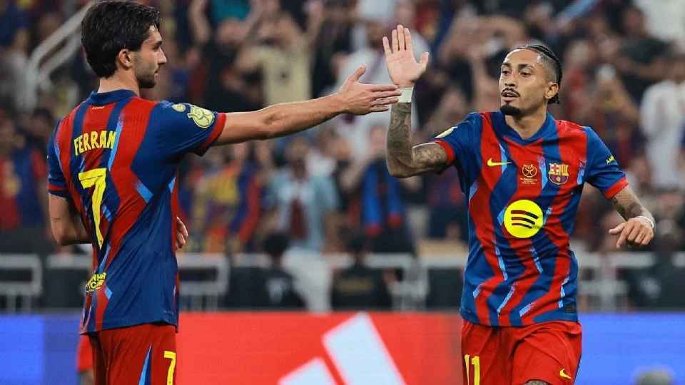 El Barcelona ofrece un recital en Arabia Saudita y golea al Athletic para avanzar a la Final de la Supercopa de España