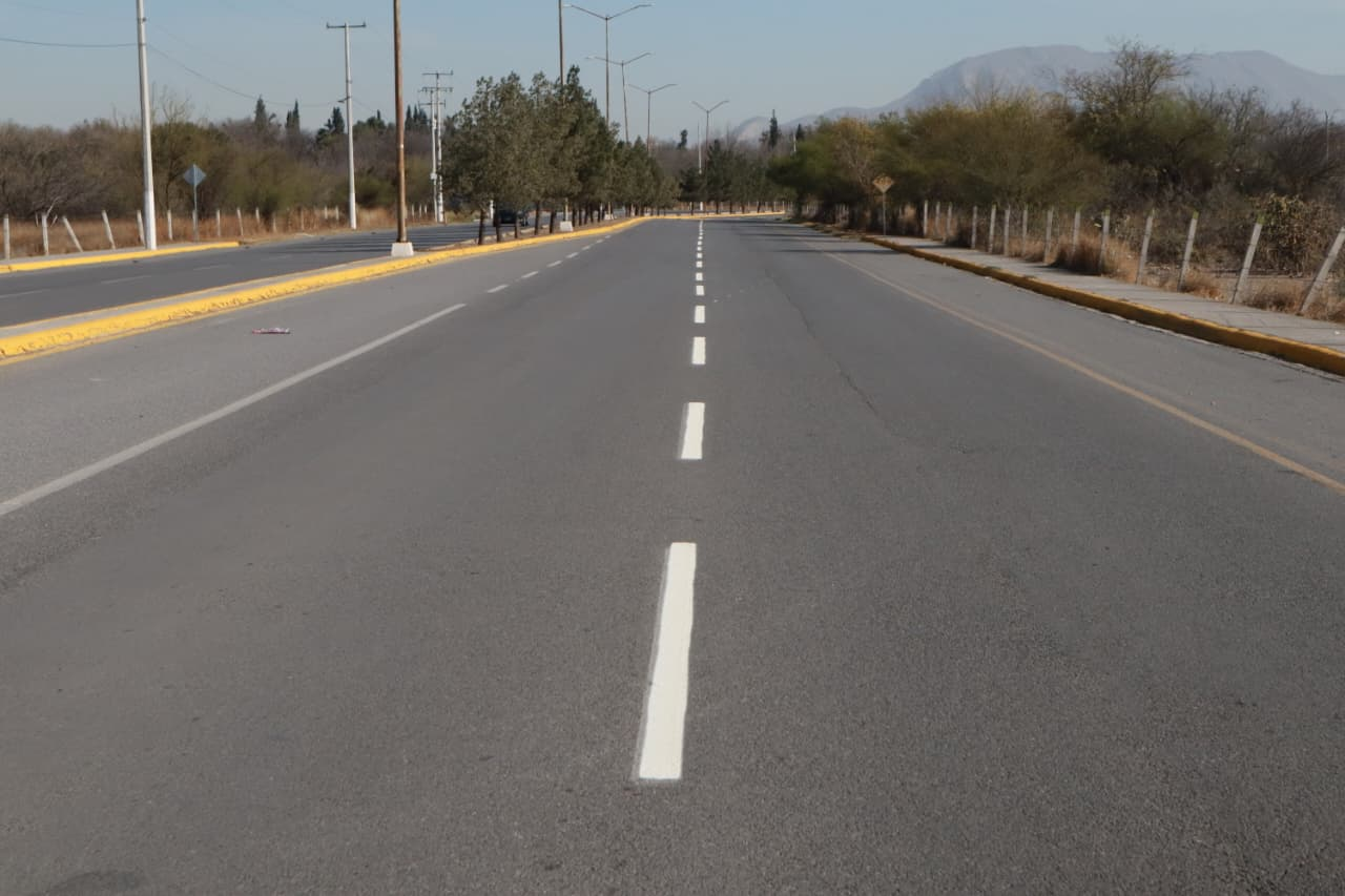 Delimita Saltillo los carriles centrales del bulevar Musa de León