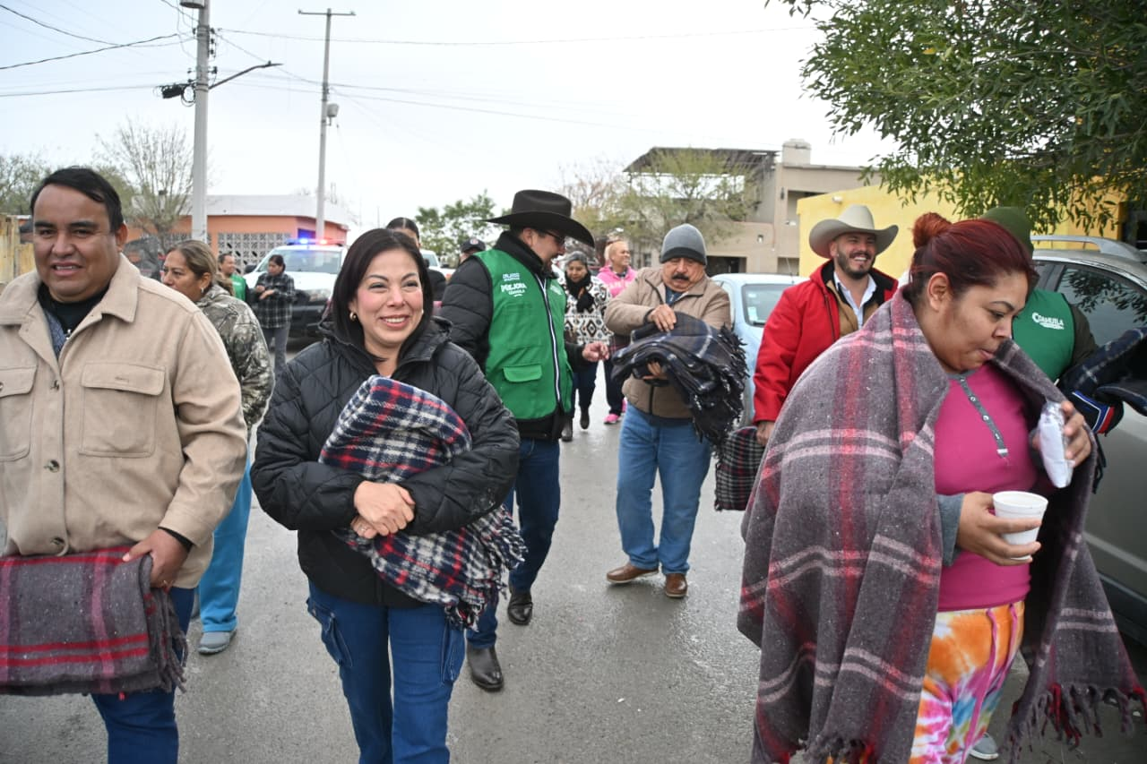 Sari Pérez arranca Operativo Invierno para proteger a las familias de Frontera