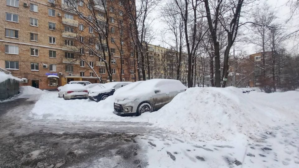 Moscú se cubre de blanco por intensa nevada: reportan capa de hasta 62 centímetros