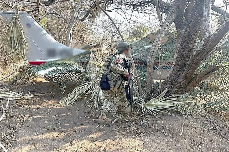 Interceptan aeronave con cocaína en Oaxaca