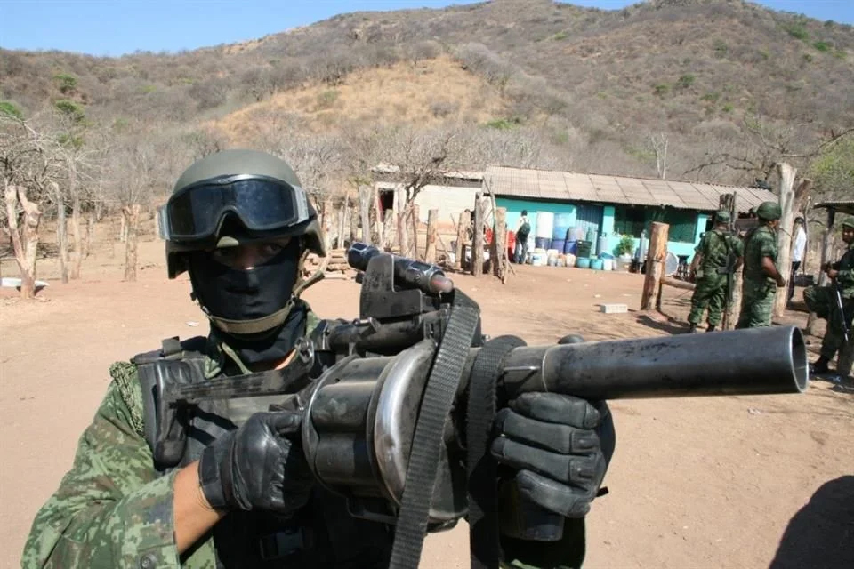 Enfrenta el narco a México con balas hechas por ejército de EU