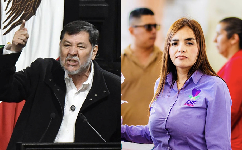 Elimina Noroña contenidos de redes contra alcaldesa