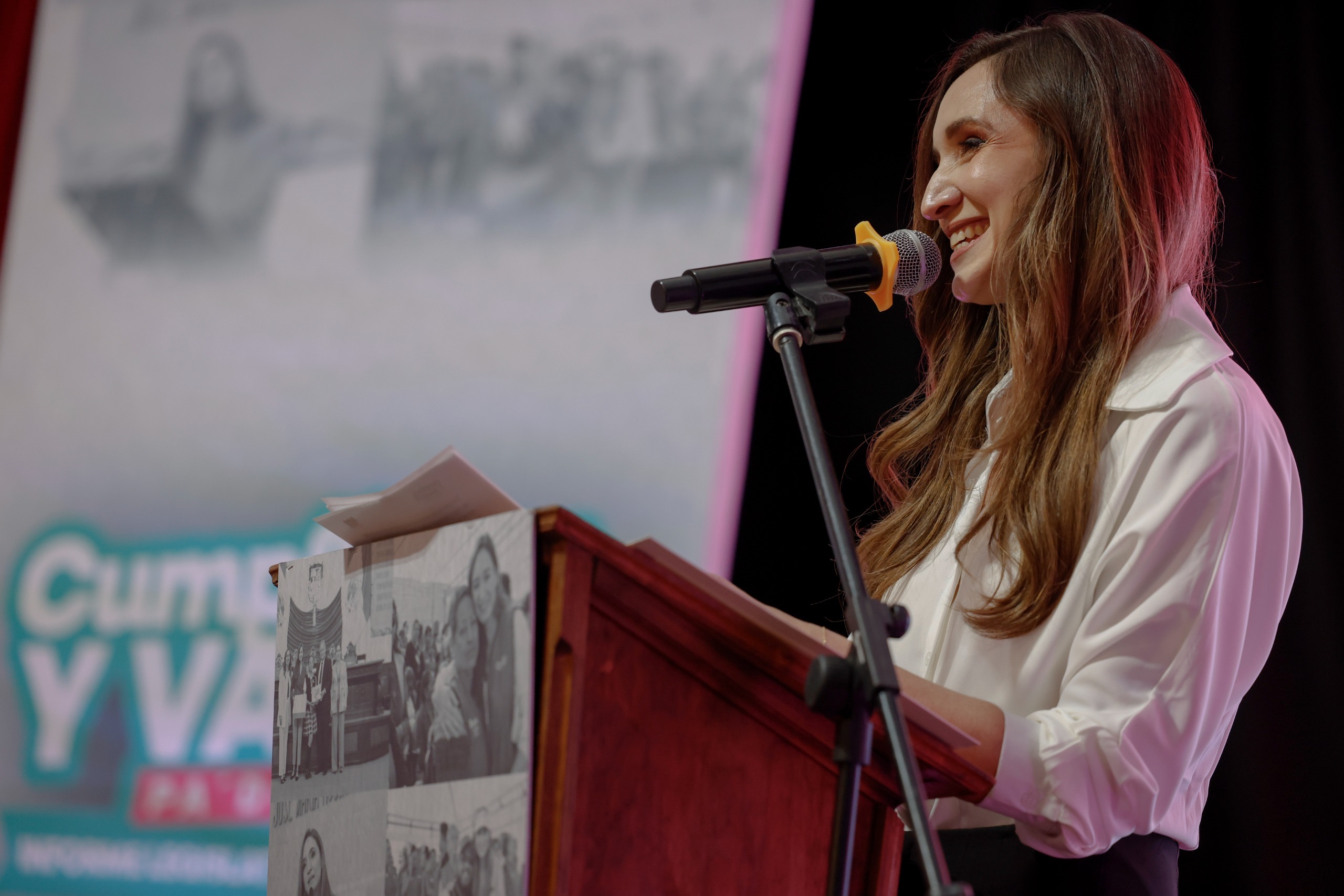 Da Edna Dávalos su segundo informe legislativo en Parras