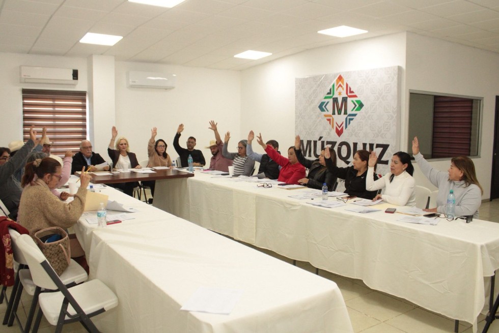 Aprueba Cabildo por unanimidad programas sociales, reformas reglamentarias y apoyos de Becas de transporte para jóvenes de Múzquiz