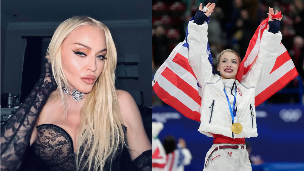 Madonna emociona a patinadora Amber Glenn en los Juegos Olímpicos de Invierno; «ve por ese oro»