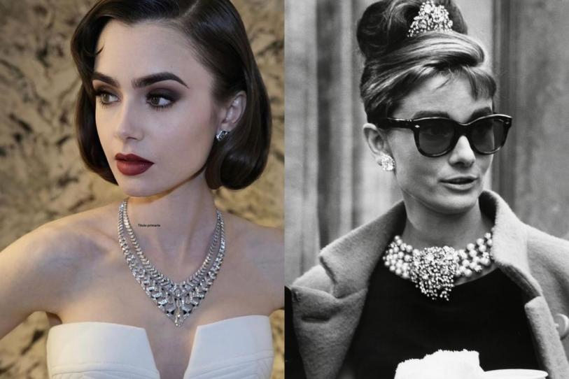 ¡Lily Collins se transforma en Audrey Hepburn! Nuevo filme revive Breakfast at Tiffany’s
