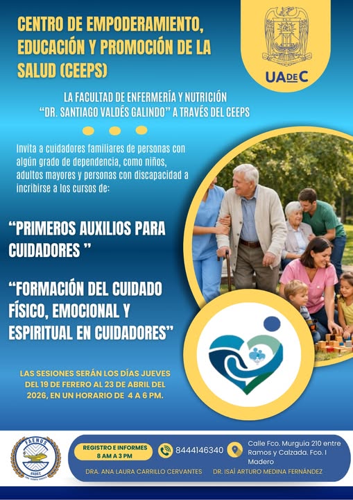 Capacita a cuidadores de pacientes en casa