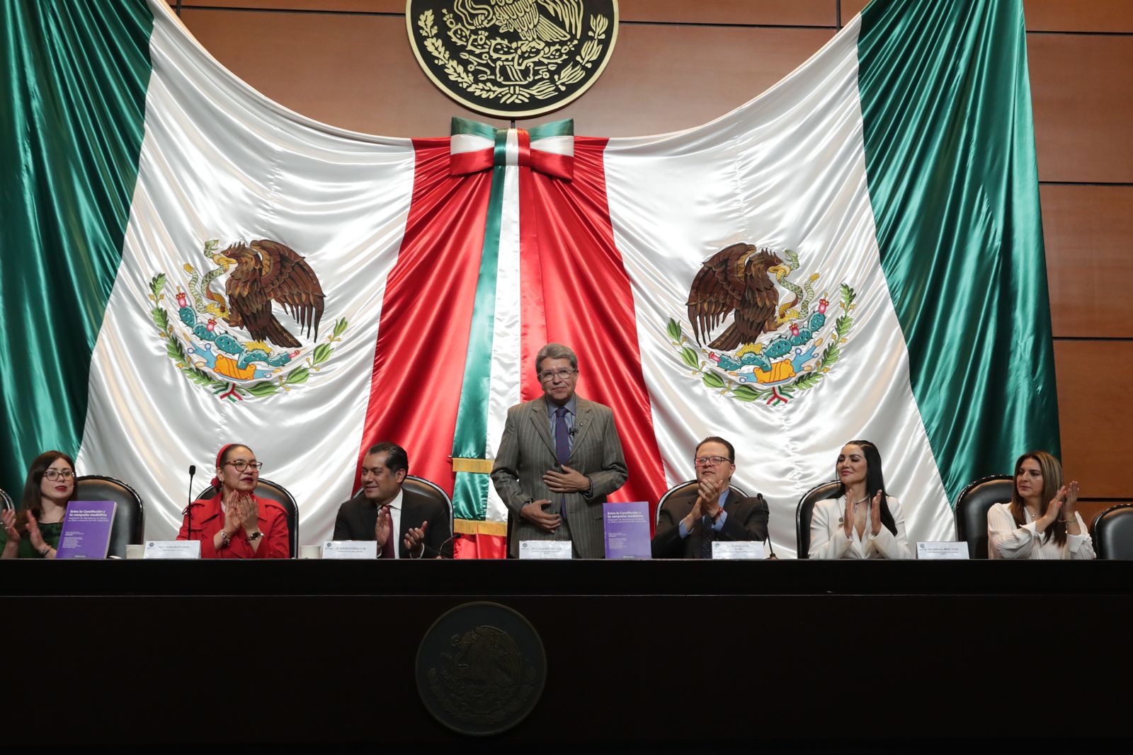 Asegura Ricardo Monreal que el papel del TEPJF en el proceso electoral de 2024 dio al país estabilidad y certidumbre jurídica