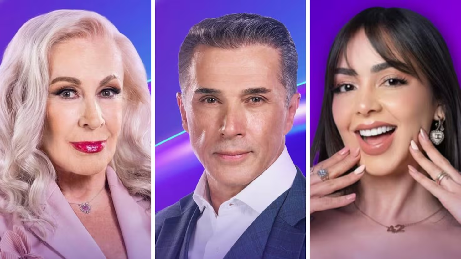 Sergio Mayer, Lupita Jones y Laura Zapata, entre los integrantes de «La casa de los famosos» Telemundo