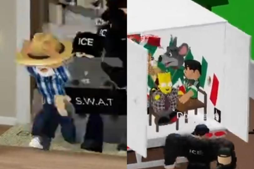 Roblox se convierte en escenario de protestas contra ICE y otros movimientos sociales