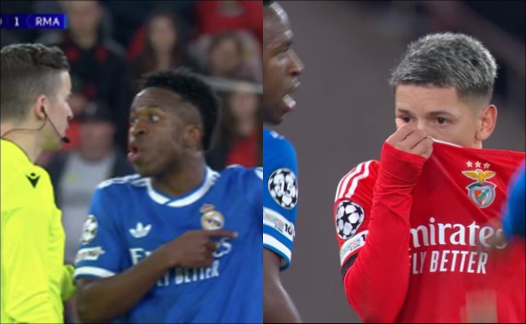 UEFA suspende provisionalmente a Prestianni tras acusación de insulto racista a Vinícius Júnior