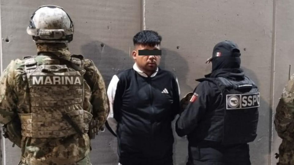 Capturan en Tlaxcala y con un expl0sivo a «El Hacha», operador regional del CJNG