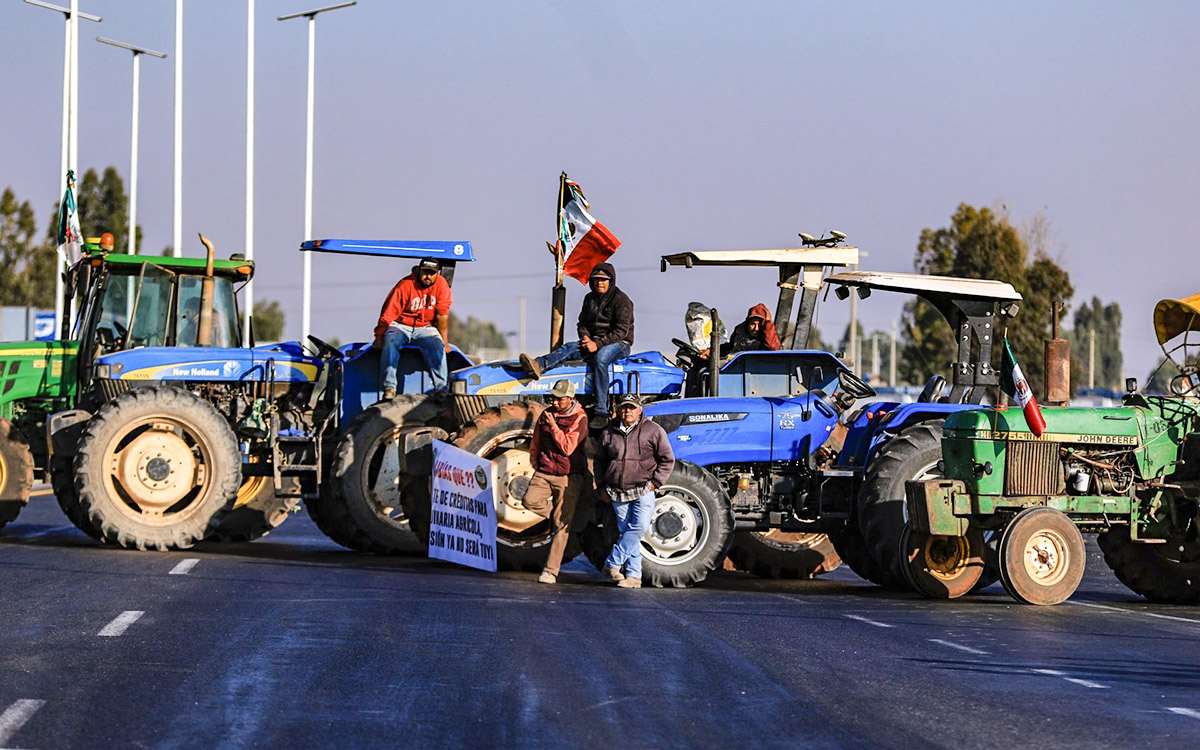 Campesinos y transportistas advierten a la FIFA que habrá protestas durante el Mundial