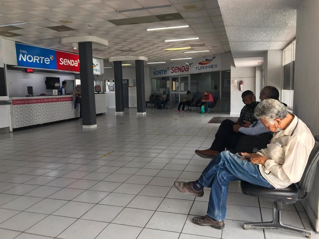 Suspenden corridas en Central de Autobuses