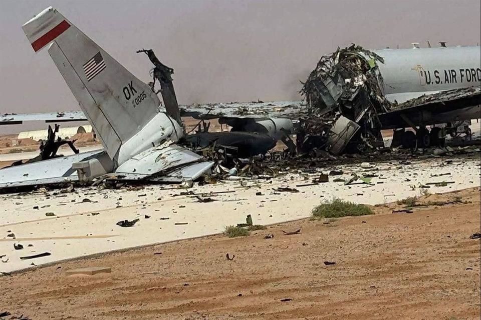 Destruye Irán avión de EU