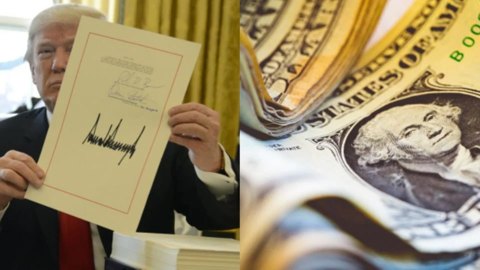 Firmará Trump billetes de un dólar