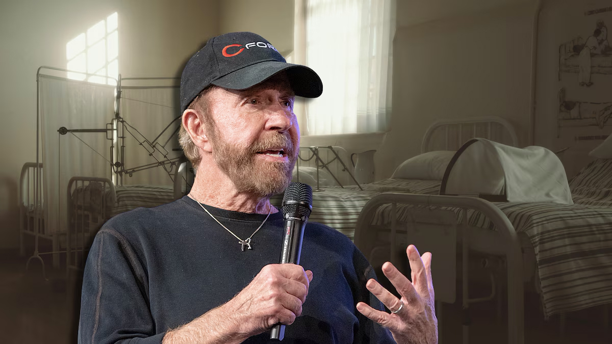 Hospitalizan a Chuck Norris