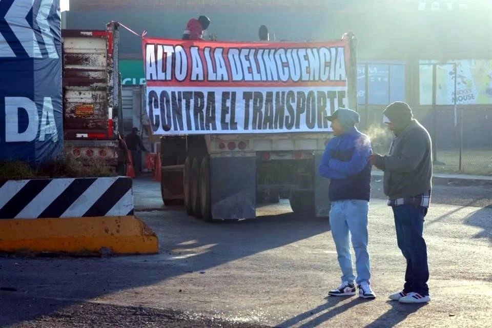 Advierten transportistas que paro será indefinido