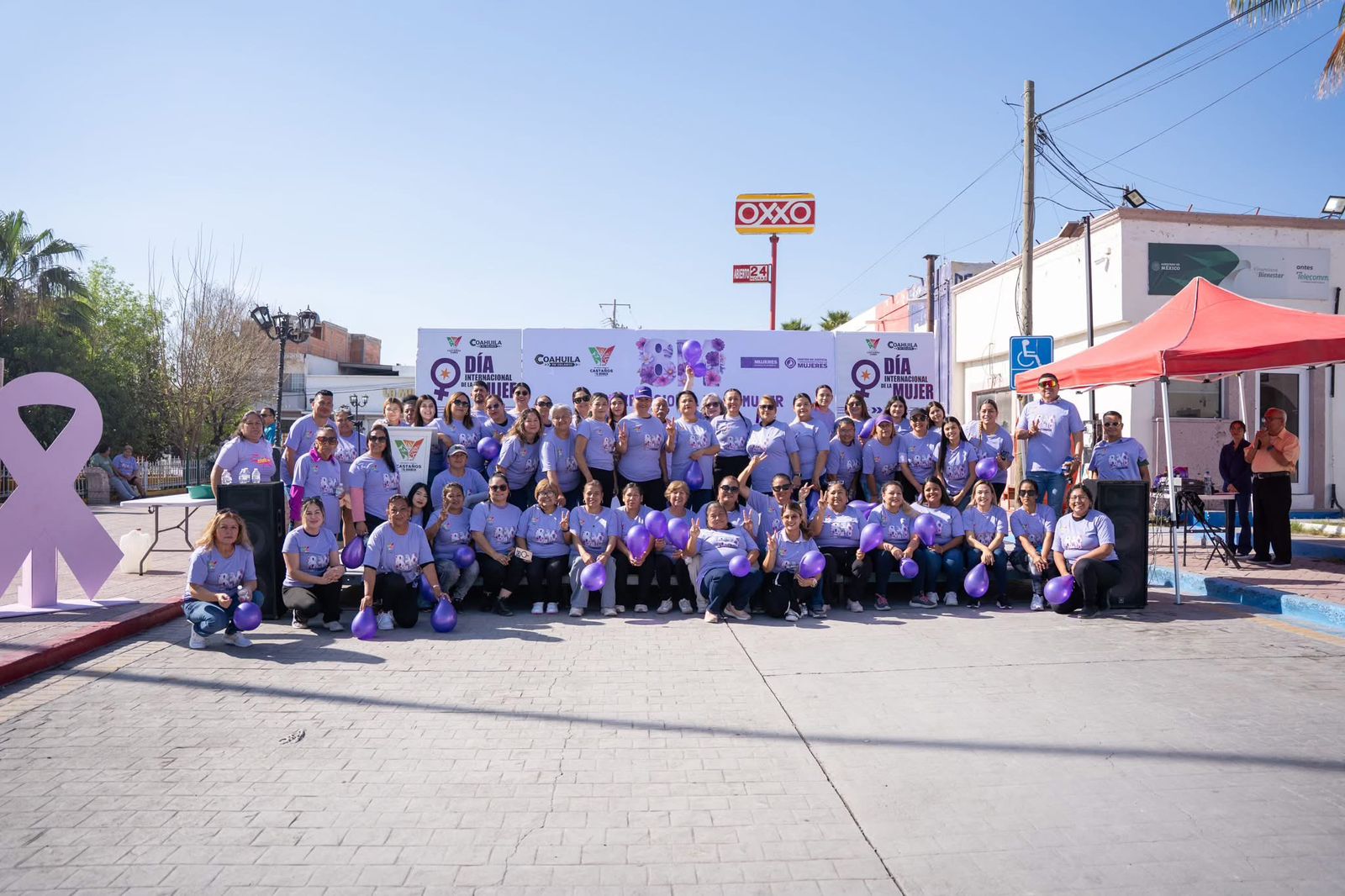 CONMEMORAN EN CASTAÑOS EL DÍA INTERNACIONAL DE LA MUJER
