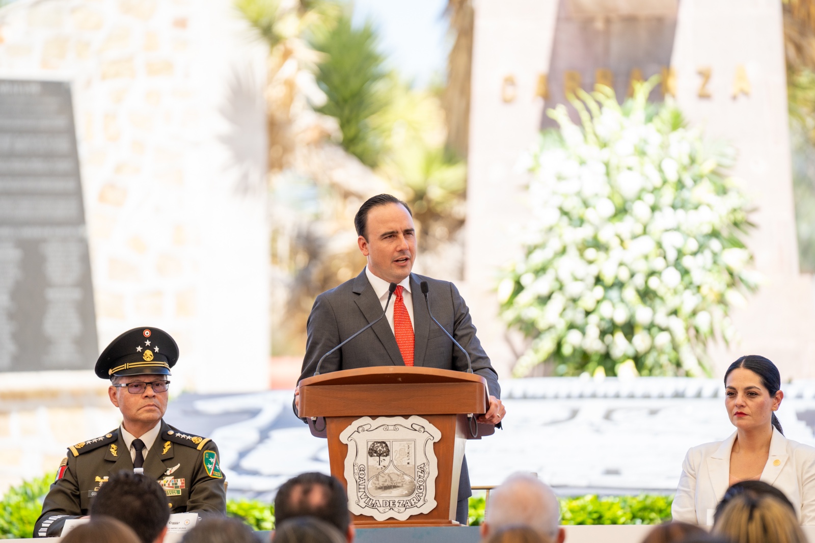 ASISTE YESICA A LA CONMEMORACIÓN DE LA FIRMA DEL PLAN DE GUADALUPE
