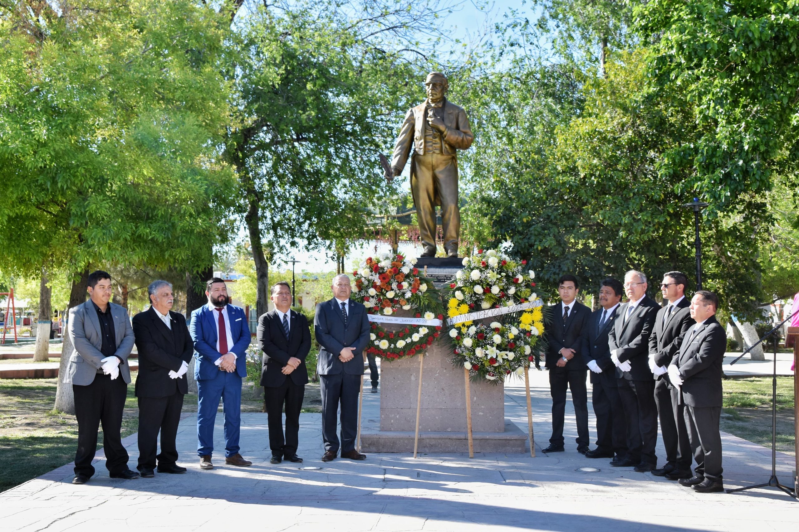 RECUERDAN EN EVENTO CÍVICO A BENITO JUÁREZ EN CIÉNEGAS