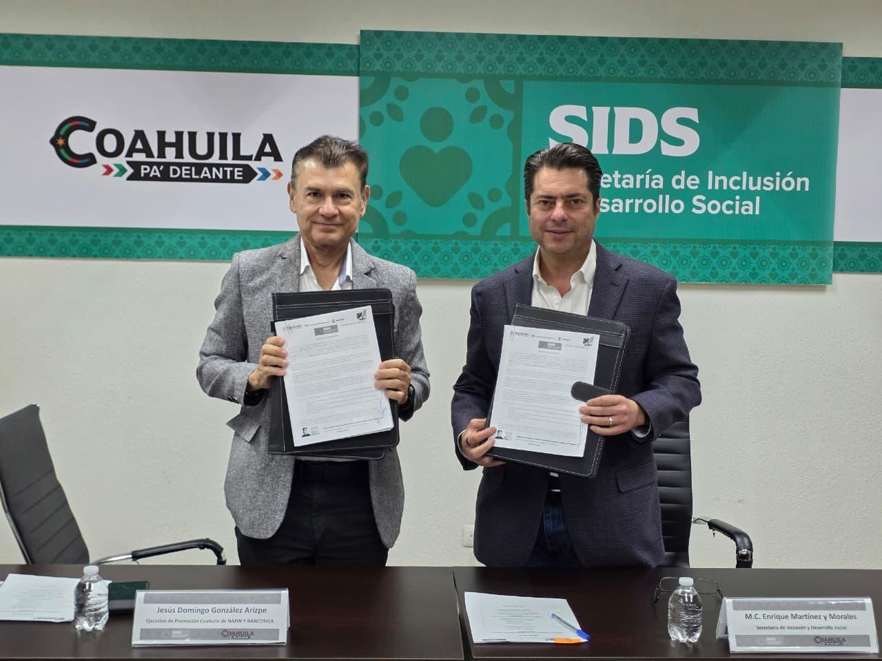 IMPULSA COAHUILA EMPRENDIMIENTO EN ALIANZA CON NAFIN Y BANCOMEXT