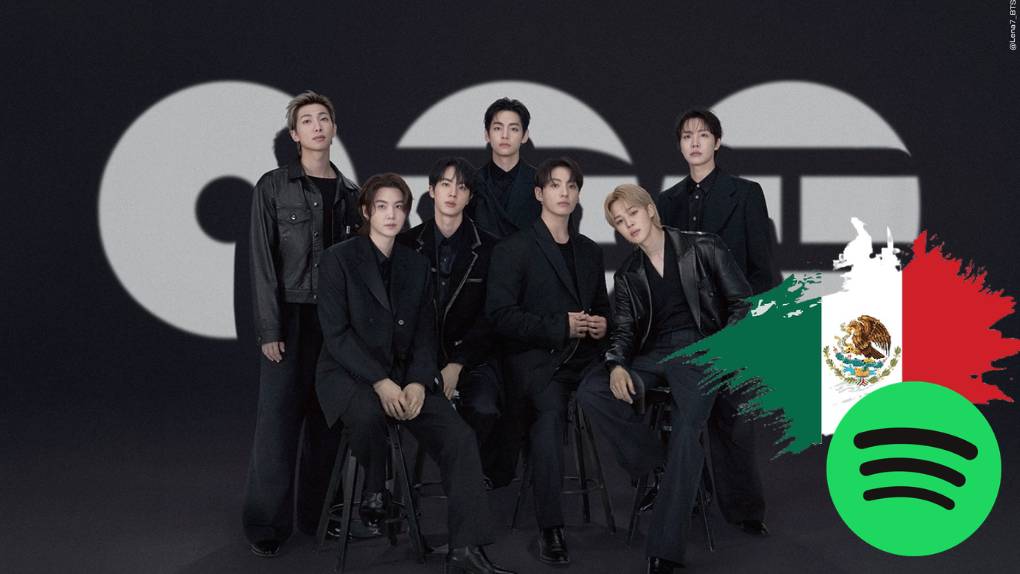 ARMY México lleva a CDMX a ser la ciudad con más oyentes de BTS en Spotify